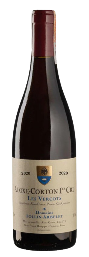 Premier Cru Domaine Follin Arbelet Aloxe Corton Ls Vercotsz2020 750 ML