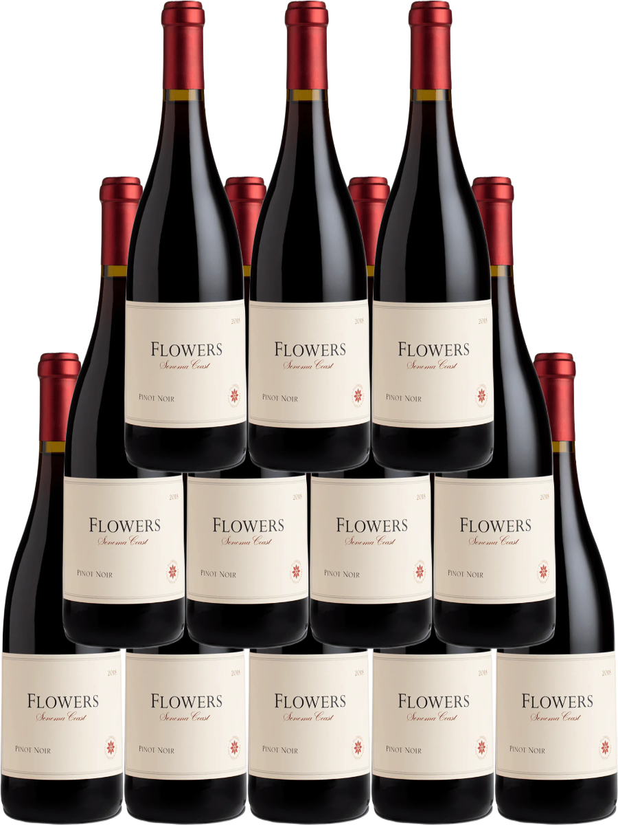 Flowers Pinot Noir Sonoma Coast 2023 750 ML (12 Bottles)