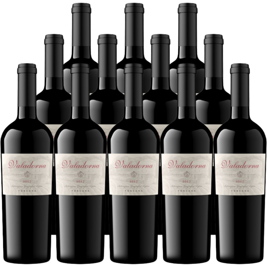 Arcanum Toscana Rosso Valadorna 2018 750 ML (12 Bottles)
