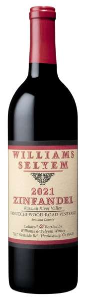 Williams Selyem Zinfandel Fanucchi Wood Road Vineyard 750 ML