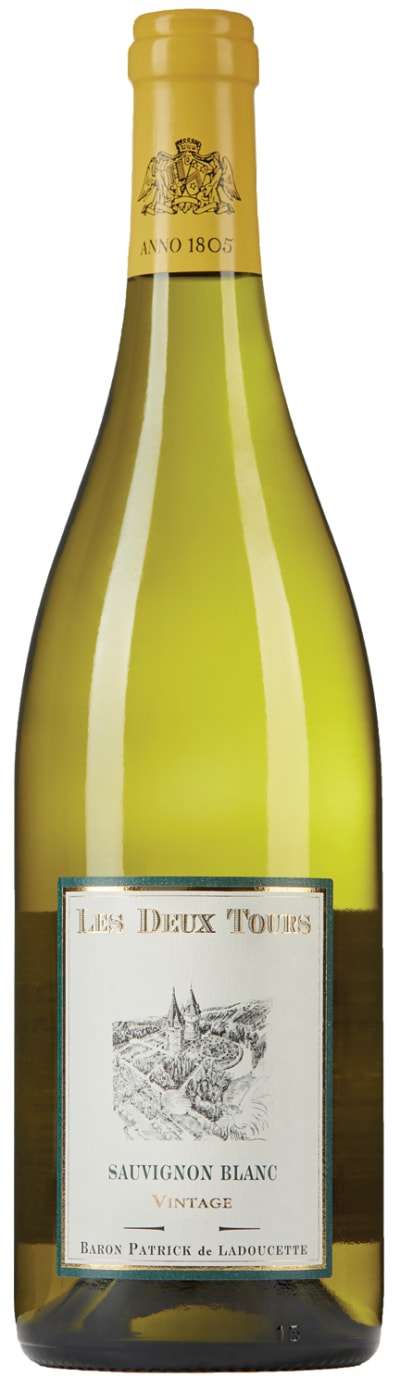 Les Deux Tours Sauvignon Blanc Touraine 2022 750 ML