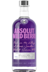 Absolut Berry Flavored Vodka Wild Berri 76 750 ML