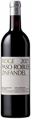 Ridge Vineyards Zinfandel Benito Dusi Ranch Paso Robles 2021 750 ML