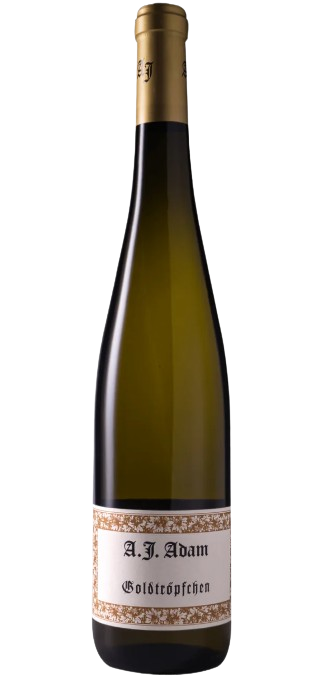 Adam & Haart Riesling Trocken Piesporter Goldtropfchen 2021 750 ML Mosel wine bottle