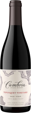 Cambria Syrah Tepusquet Vineyard Santa Maria Valley 2021 750 ML