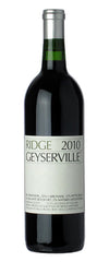 Ridge Vineyards Zinfandel Geyserville Vineyard Sonoma County 2010 750 ML