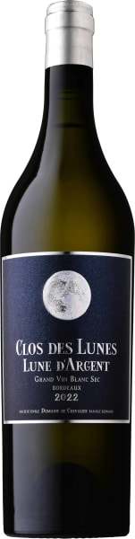 Clos Des Lunes Bordeaux Blanc Lune D'argent 2022 750 ML white wine bottle
