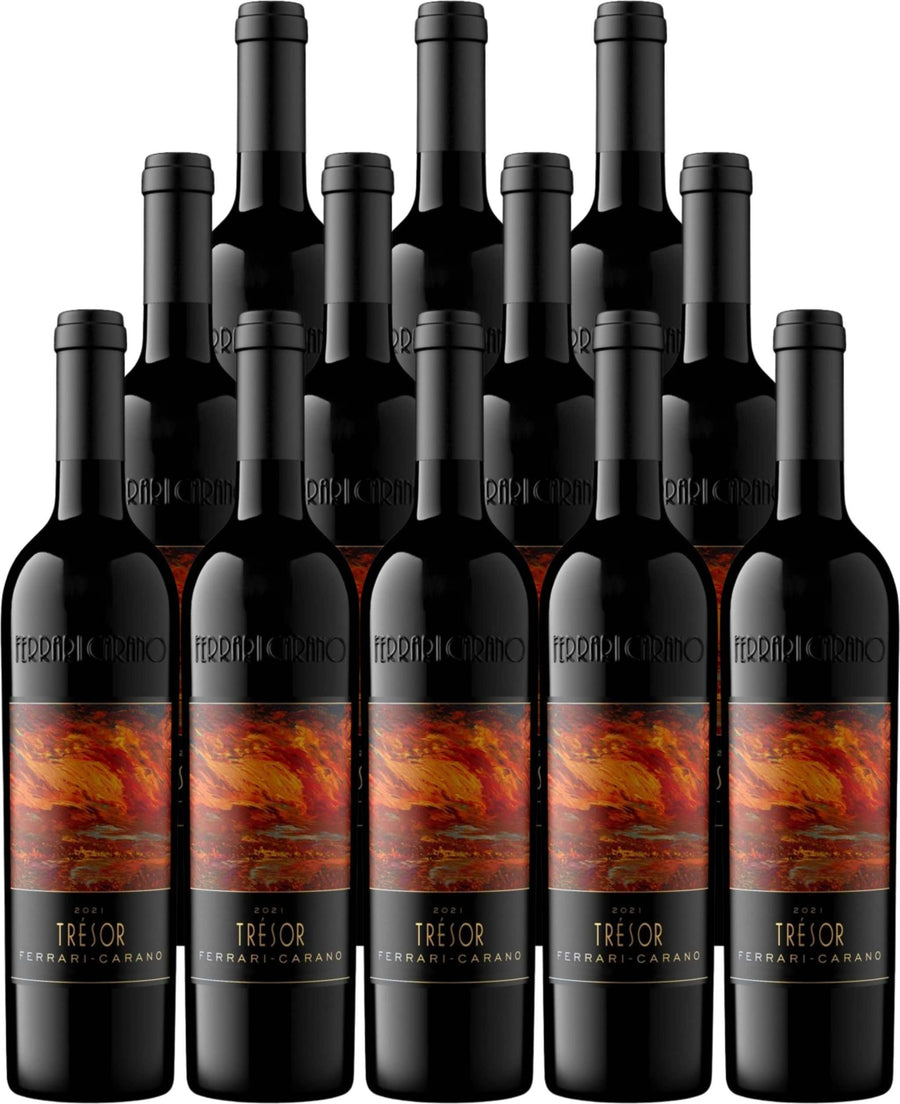 Ferrari Carano Red Wine Tresor Sonoma County 2022 750 ML (12 Bottles)