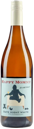 Happy Mommy Chardonnay Date Night White California 750 ML