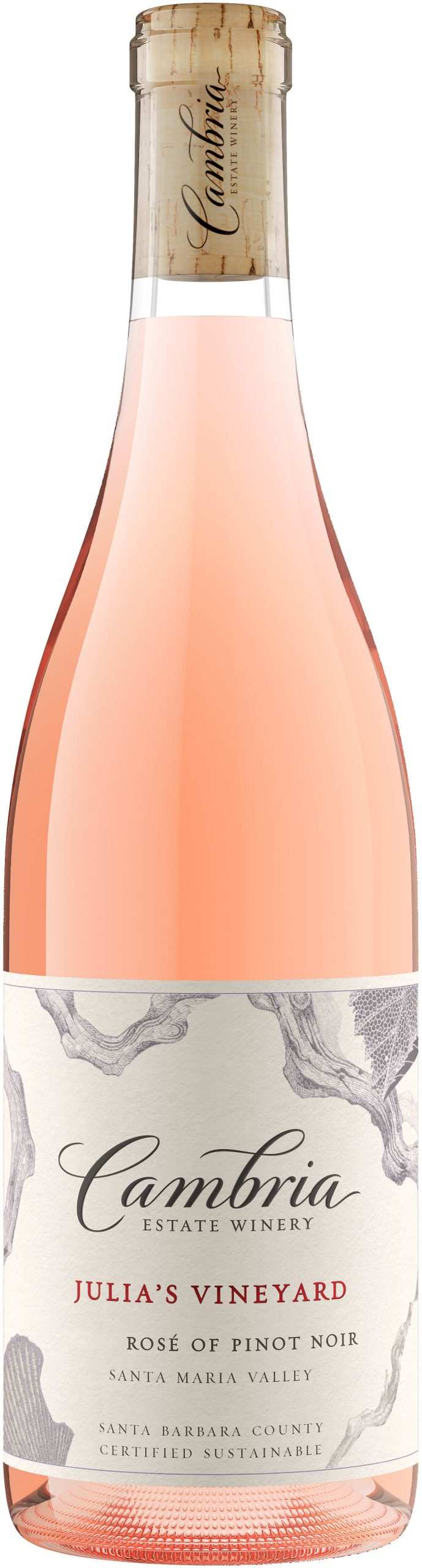 Cambria Pinot Noir Rose Julia's Vineyard Santa Maria Valley 2024 750 ML
