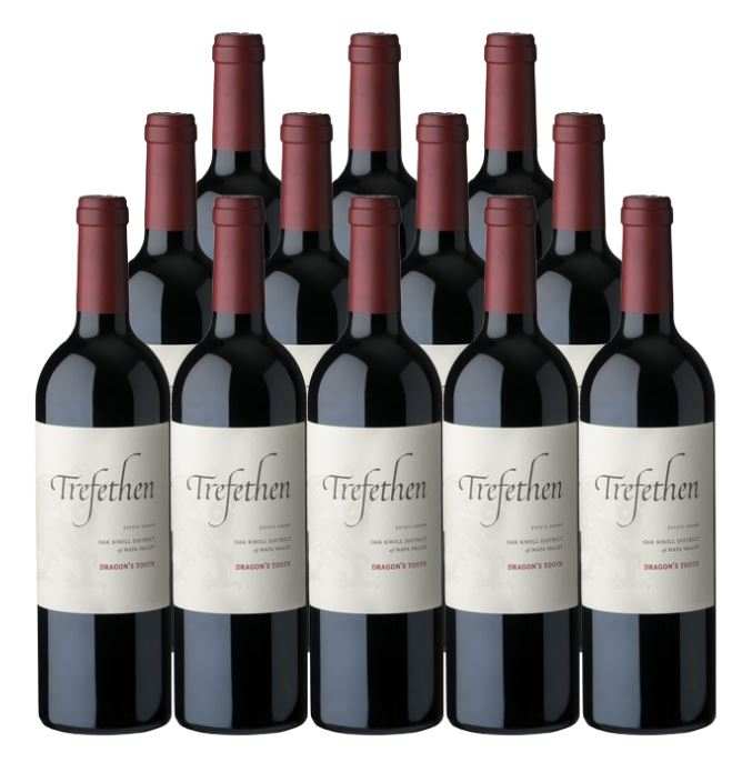 Trefethen Family Vineyards Dragon'S Tooth Red Wine 2021 bottles set Napa Valley