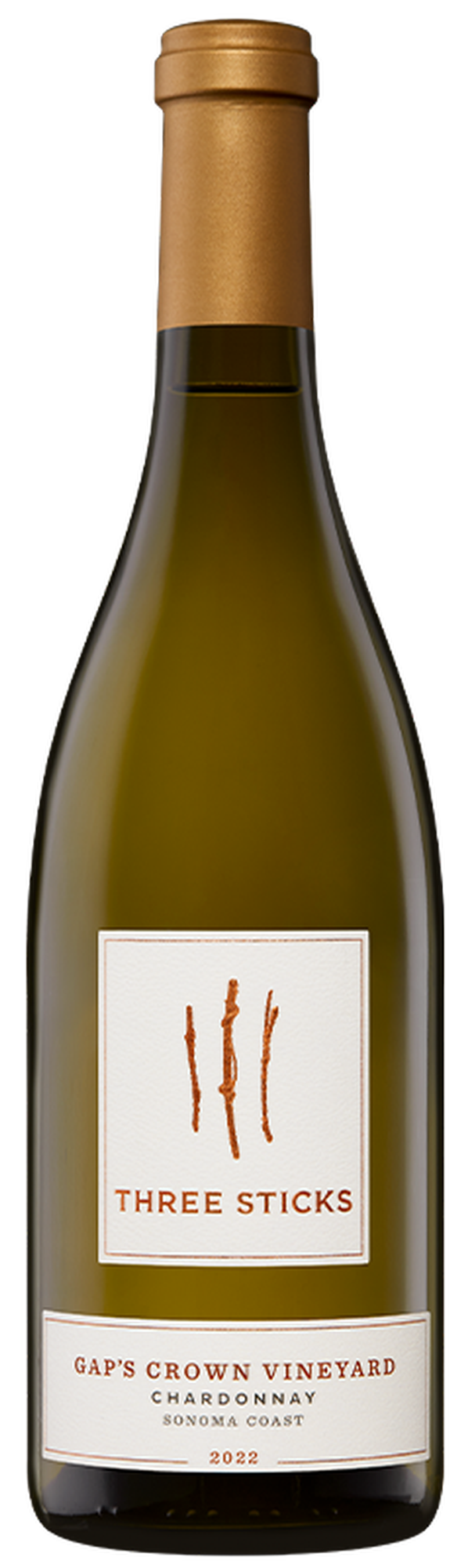Three Sticks Chardonnay Gap's Crown Vineyard Sonoma Coast 750 ML