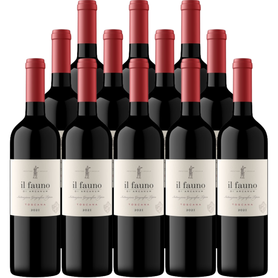 Arcanum Toscana Rosso Il Fauno Di Arcanum 2023 750 ML (12 Bottles)