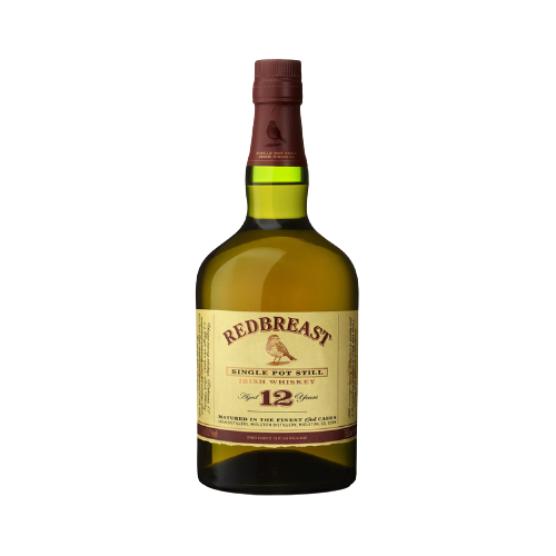 Redbreast Single Pot Still Irish Whiskey 12 Year bottle, 750 ML.