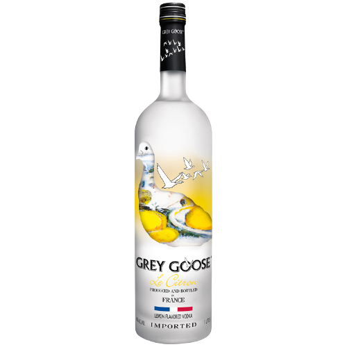 Grey Goose Citrus Flavored Vodka Le Citron 80 1 L