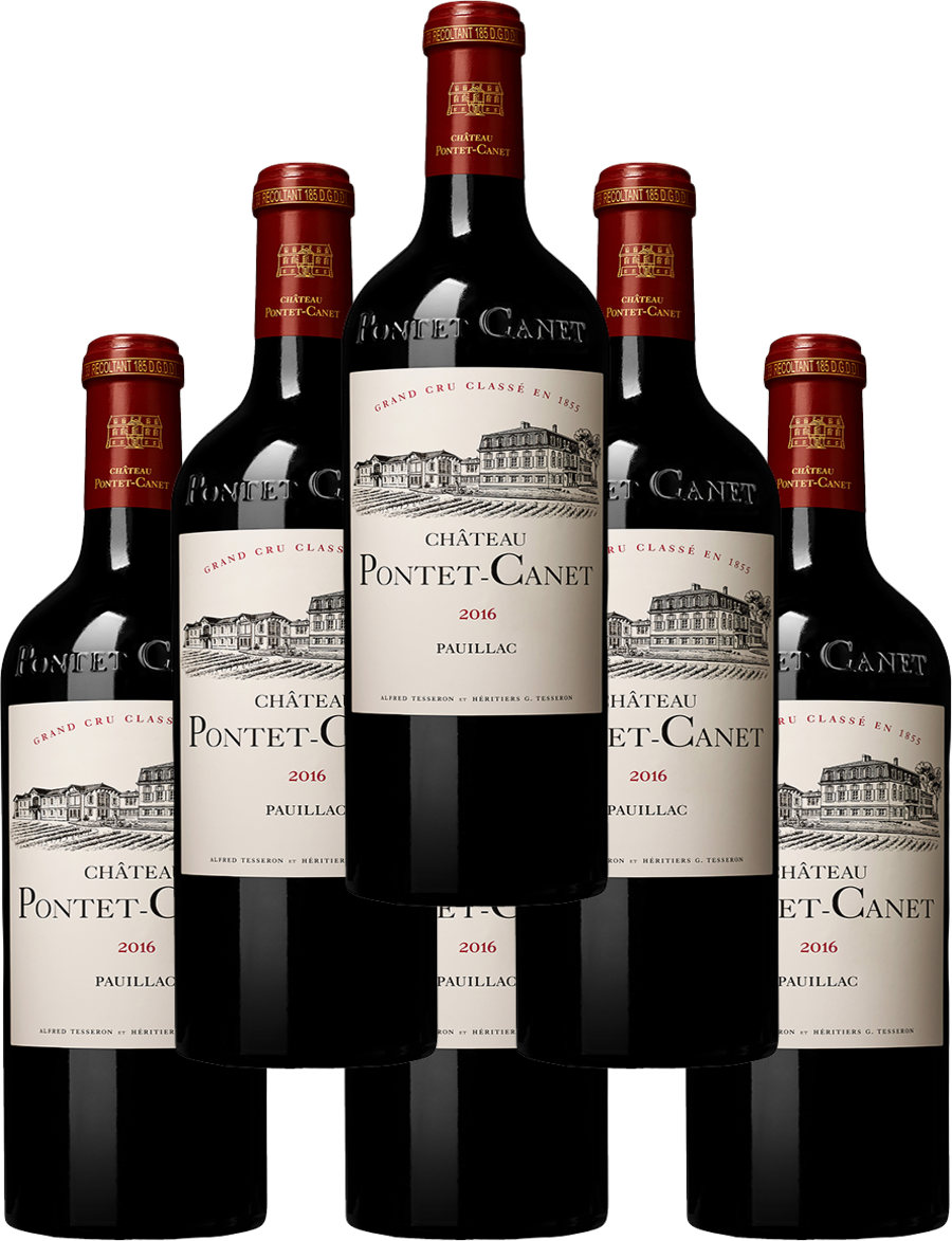 Chateau Pontet-Canet Pauillac 2016 750 ML Wine Bottles