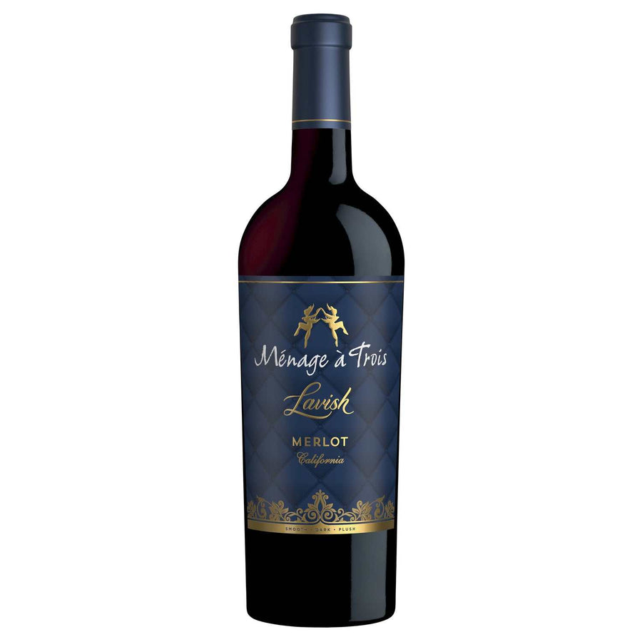Menage A Trois Merlot Lavish California 750 ML