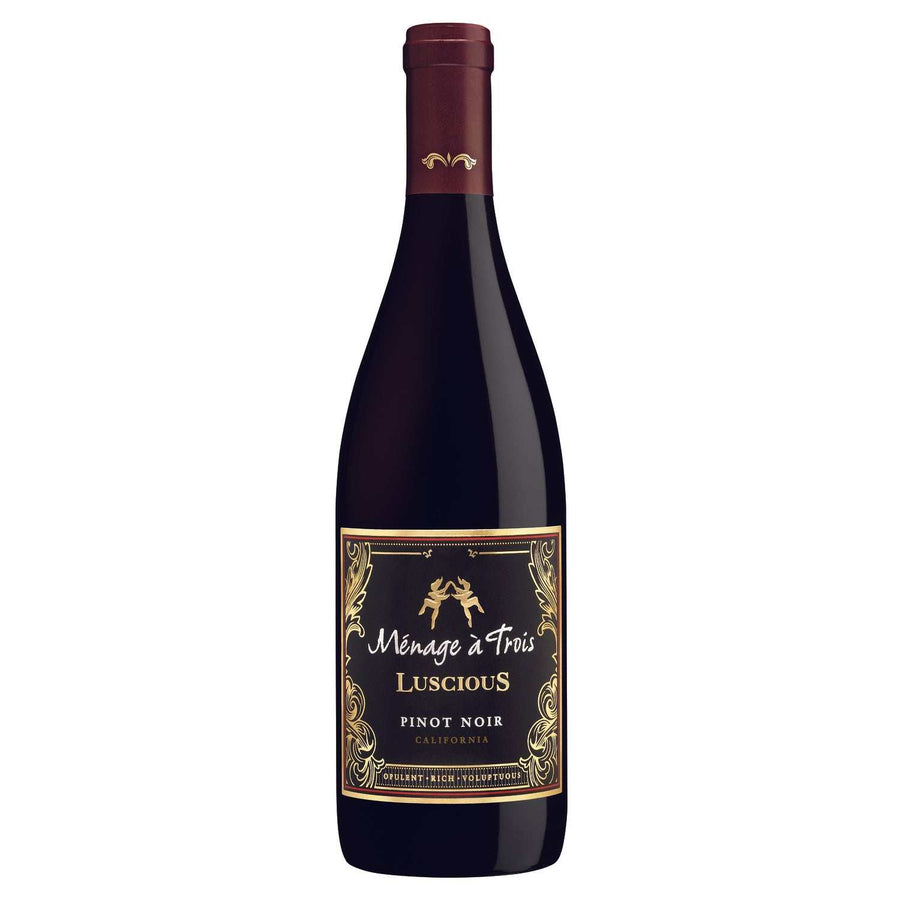 Menage A Trois Pinot Noir Luscious California 750 ML
