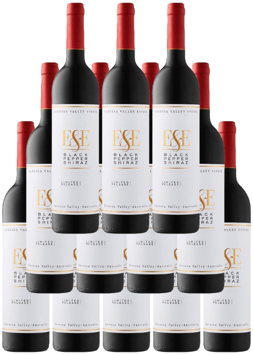 Barossa Valley Estate Shiraz E&E Black Pepper Barossa Valley 2021 750 ML (12 Bottles)