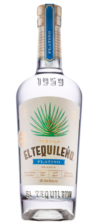 El Tequileno Tequila Platino Blanco 80 750 ML