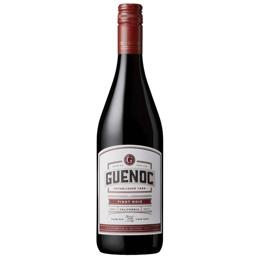 Guenoc Pinot Noir 750 ML bottle of smooth California red wine with cherry and raspberry notes