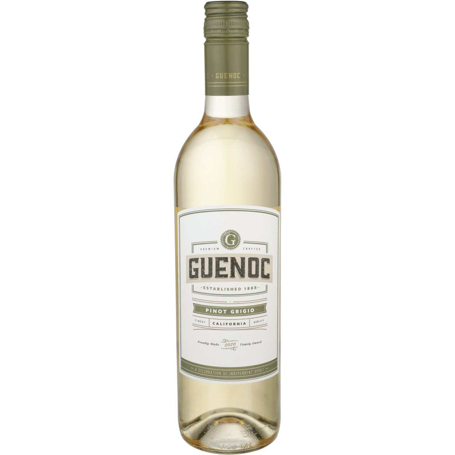 Guenoc Pinot Grigio California 750 ML white wine bottle with fresh citrus and apple notes