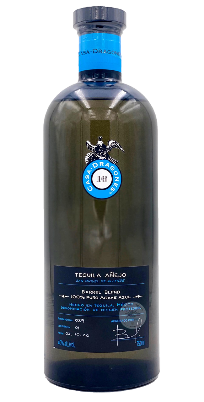 Casa Dragones Tequila Anejo Barrel Blend 80 750 ML