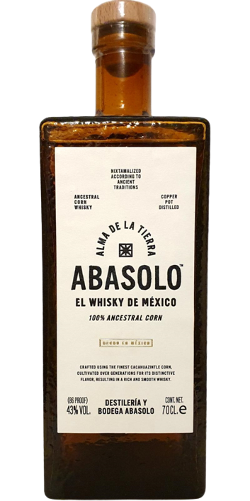 Abasolo Corn Whisky Alma De La Tierra 86 750 ML