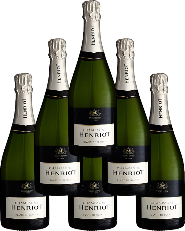 Henriot Champagne Brut Blanc De Blancs 750 ML (6 Bottles)
