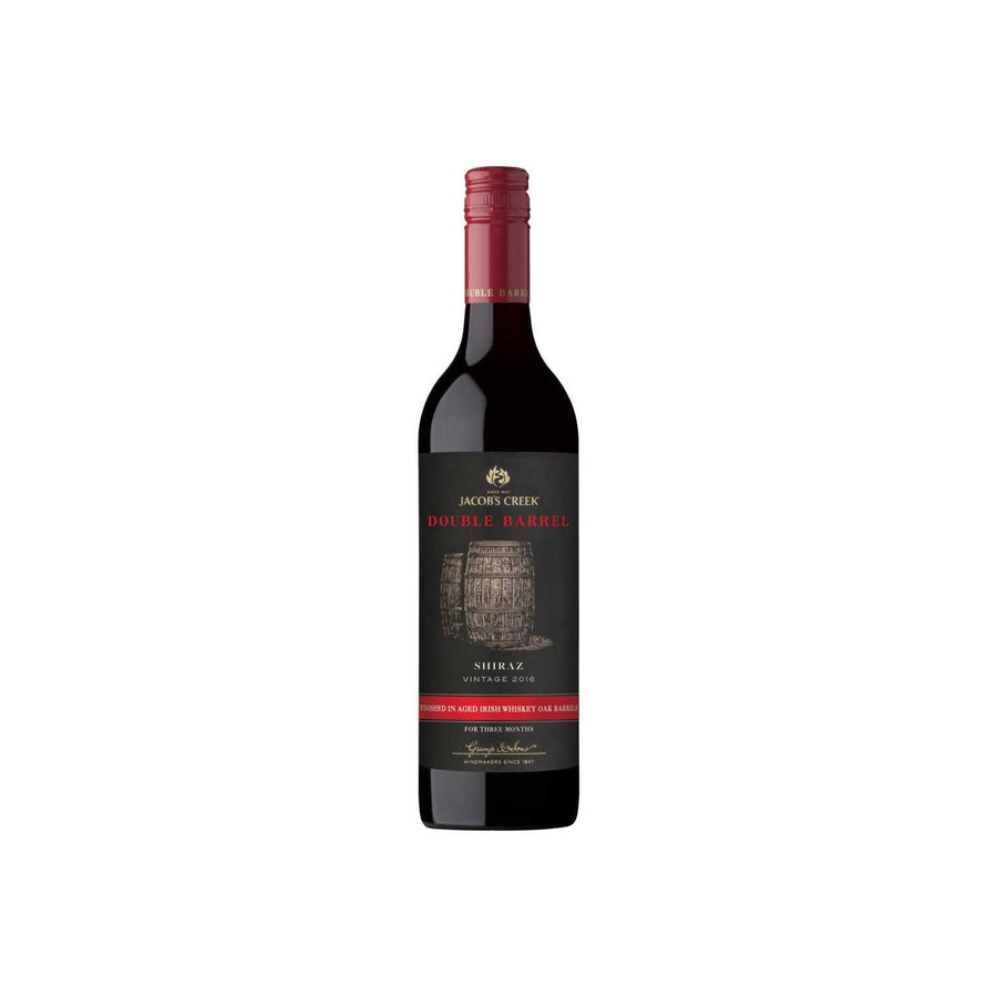 Jacob's Creek Shiraz Double Barrel Australia 750 ML premium Australian red wine bottle