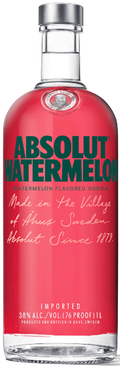 Absolut Watermelon Flavored Vodka 76 750 ML