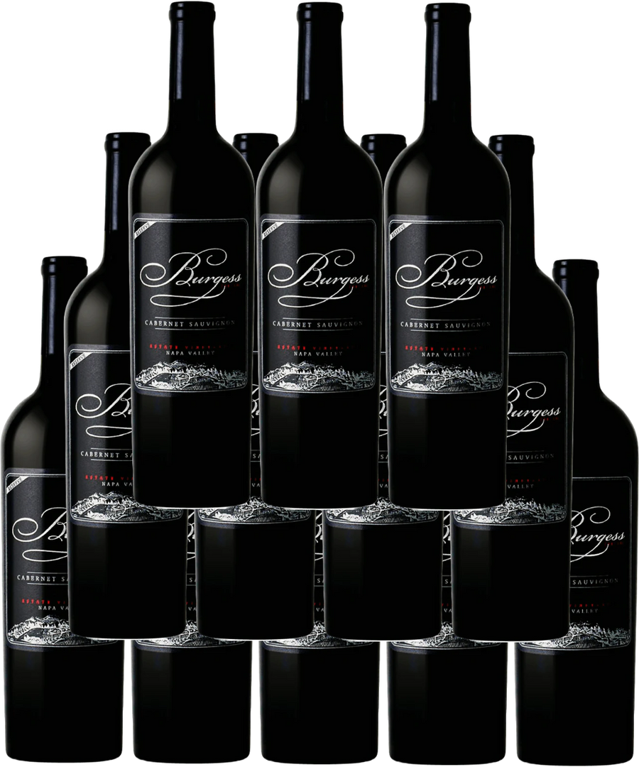 Burgess Cellars Cabernet Sauvignon Reserve Estate Vineyards Napa Valley 2014 750 ML (12 Bottles)