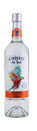 Conde Do Sul Silver Cachaca – Light & Aromatic Brazilian White Wine 750 ML