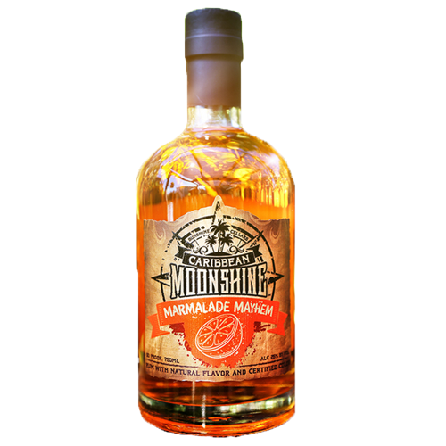Caribbean Moonshine Marmalade Mayhem Rum 750 ML