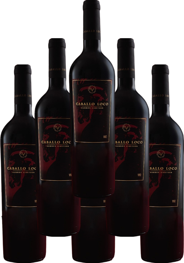 6-bottle case of Caballo Loco Red Blend N.V. 750 ML red wine