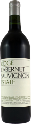 Ridge Cabernet Sauvignon Estate Monte Bello Santa Cruz Mountains 2016 750 ML