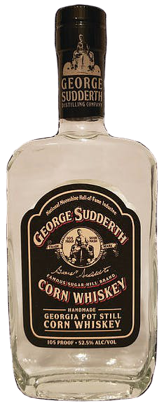 R. M. Rose George Sudderth Corn Whiskey 105 Proof 375 ML