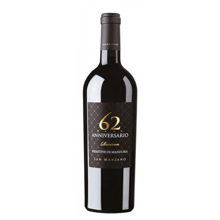 San Marzano Primitivo Di Manduria Anniversario 62 Riserva 2019