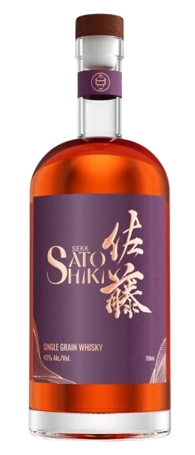 Sekk Sato Shiki Single Grain Japanese Whiskey 750 ML bottle premium Japanese whisky