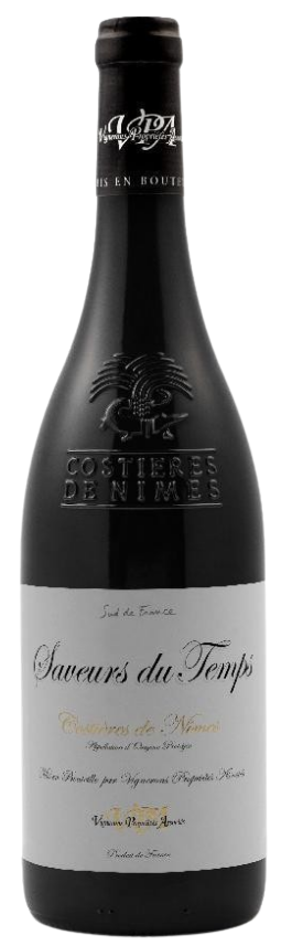 Red Wine Saveurs De Temps Costieres Du Nimes 2018 750 ML