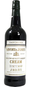 Savory &  James Cream Deluxe Quality Sherry Jerez-Xeres-Sherry 750 ML