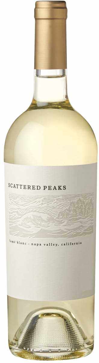 Scattered Peaks Fumé Blanc Napa Valley 750ml – Premium Napa Valley white wine bottle