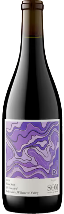 SOM Pinot Noir Larry Stone Vineyard Eola Amity Hills Willamette Valley 2021 750 ML
