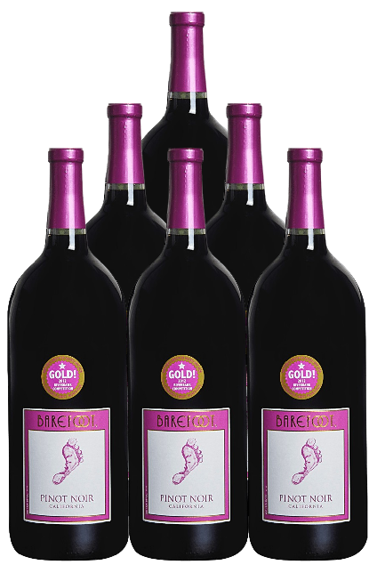 Barefoot Cellars Pinot Noir California 1.5 L (6 Bottles)