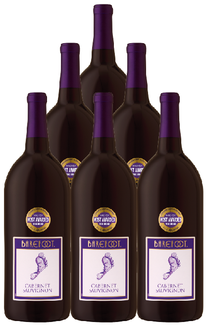 Cabernet Sauvignon California Barefoot Cellars 1.5 L | 6 Bottles Bold