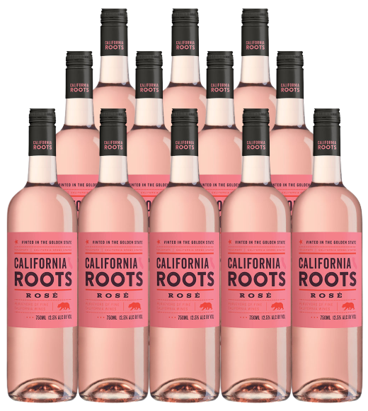 California Roots Rose Wine 750 ML (12 Bottles) – WineOnlineDelivery