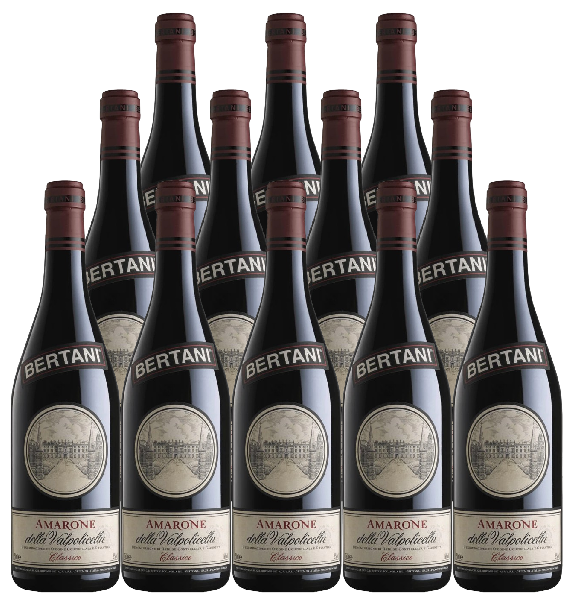 Bertani Amarone Della Valpolicella Classico 2015 750 ML (12 Bottles)