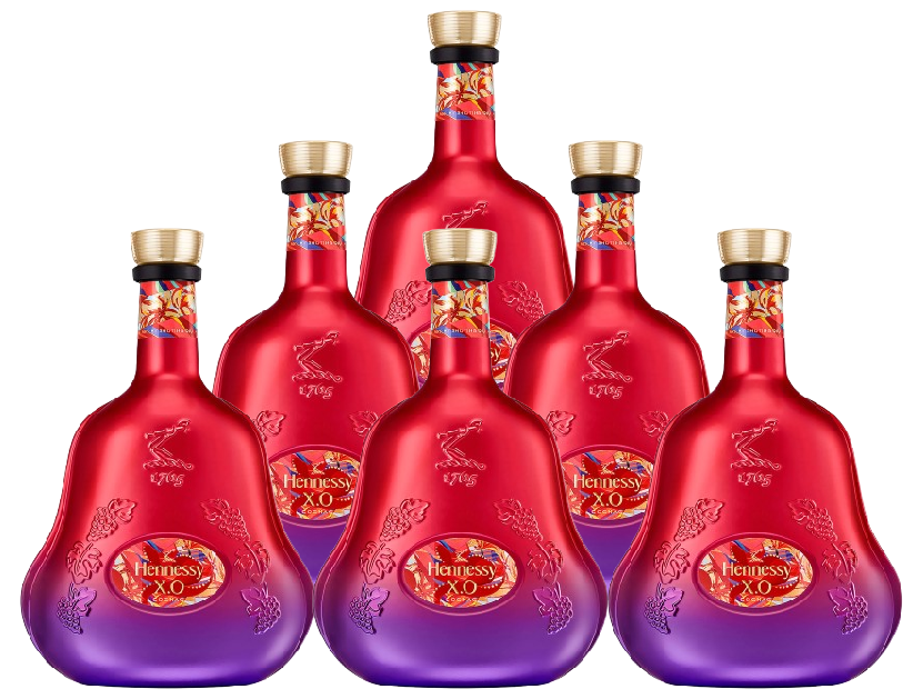 Hennessy Cognac XO Lunar New Year 2025 750 ML (6 Bottles)
