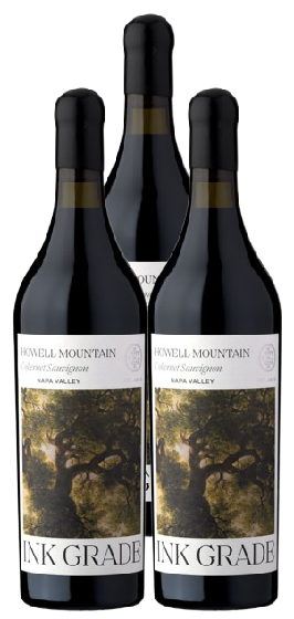 Ink Grade Cabernet Sauvignon Howell Mountain 2018 750 ML (3 Bottles)