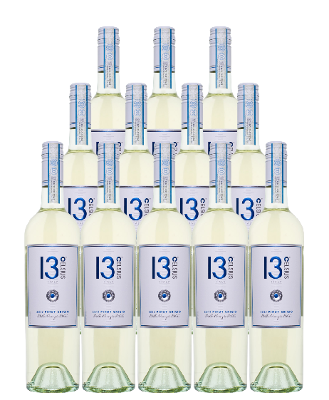 13 Celsius Delle Venezie Pinot Grigio 750 ML (12 Bottles)